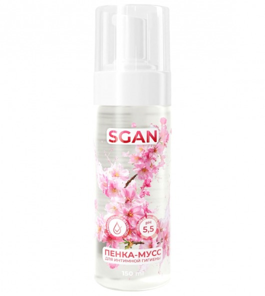 Пенка-мусс для интимной гигиены SGAN с пребиотиками - 150 мл. - SGAN - купить с доставкой в Белгороде