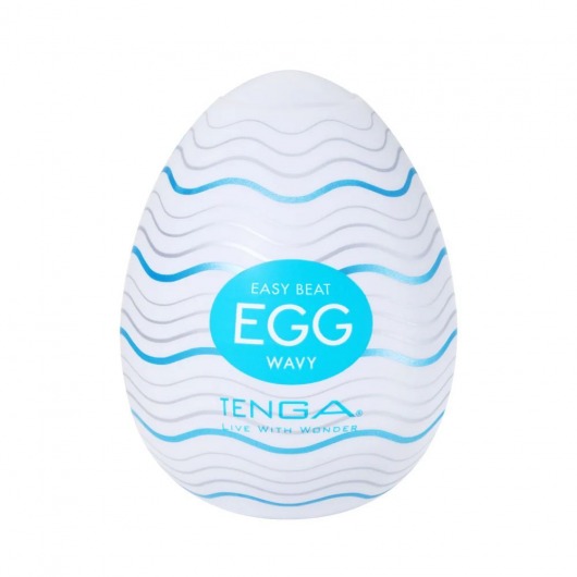 Мастурбатор-яйцо Tenga Egg Wavy - Tenga - в Белгороде купить с доставкой