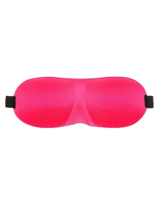 Розовая глухая маска на резинке - Sitabella - купить с доставкой в Белгороде