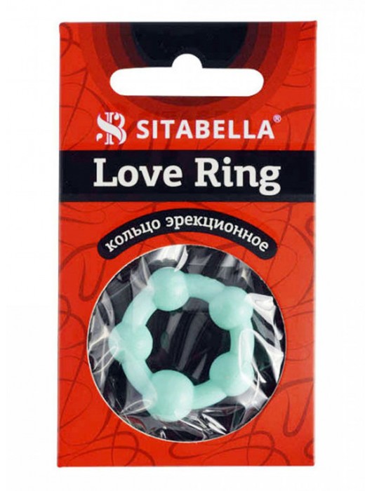 Цветное эрекционное кольцо с 5 бусинами Love Ring - Sitabella - в Белгороде купить с доставкой