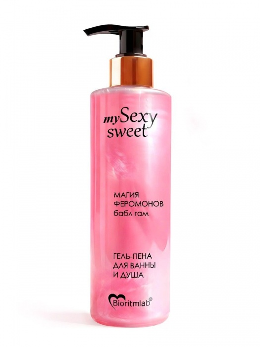 Гель-пена для ванны и душа Sexy Sweet с феромонами и ароматом бабл-гам - 200 мл. -  - Магазин феромонов в Белгороде