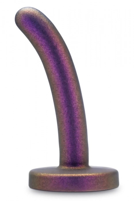 Фиолетовая насадка с гладкой поверхностью Surrender 4.75 Inch Beginner Pegging Dildo - 12 см. - Blush Novelties - купить с доставкой в Белгороде