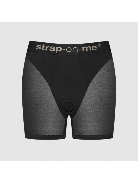 Трусики-шорты для фиксации насадок Strap-on-me Harness Lingerie Halo - size S - Strap-on-me - купить с доставкой в Белгороде