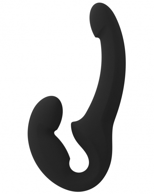 Черный безремневой страпон Share Lite - Fun Factory - купить с доставкой в Белгороде