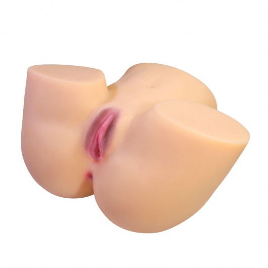 Телесный мастурбатор Liora с 2 любовными тоннелями - Baile - в Белгороде купить с доставкой