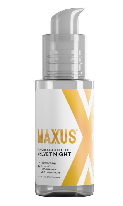 Лубрикант на силиконовой основе MAXUS Velvet Night - 50 мл. - Maxus - купить с доставкой в Белгороде