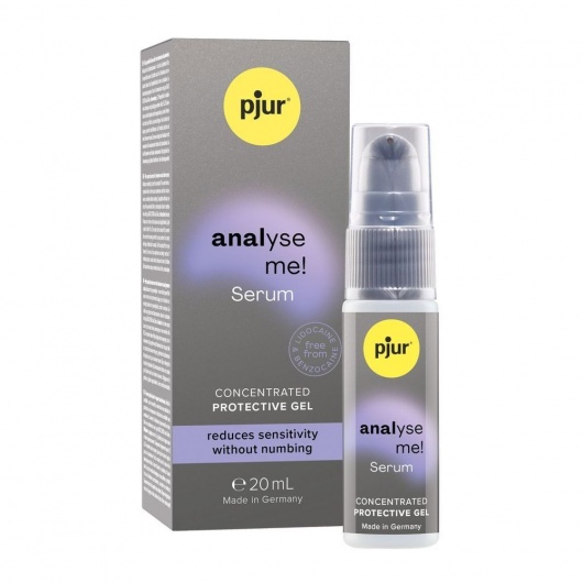 Расслабляющая анальная сыворотка pjur Analyse Me Serum - 20 мл. - Pjur - купить с доставкой в Белгороде