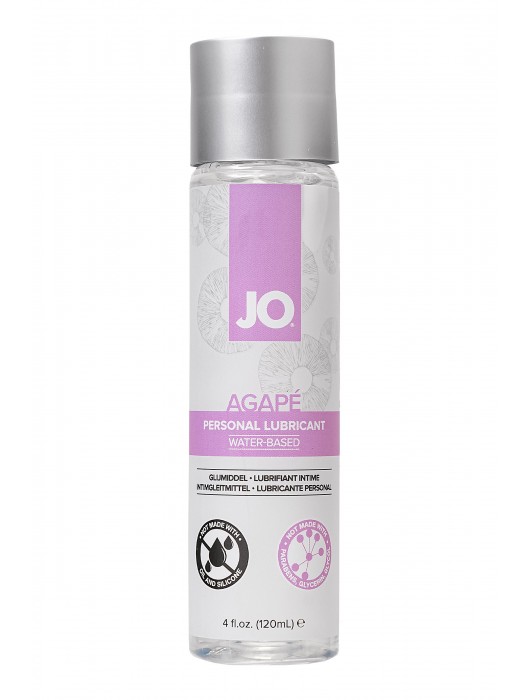 Женский лубрикант на водной основе JO AGAPE LUBRICANT ORIGINAL - 120 мл. - System JO - купить с доставкой в Белгороде