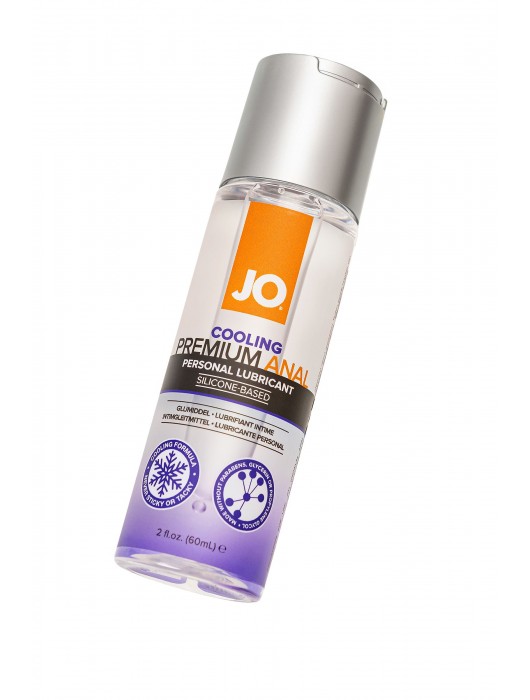 Анальный охлаждающий лубрикант на силиконовой основе JO PREMIUM ANAL COOLING - 60 мл. - System JO - купить с доставкой в Белгороде
