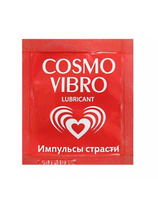 Пробник женского стимулирующего лубриканта на силиконовой основе Cosmo Vibro - 3 гр. - Биоритм - купить с доставкой в Белгороде