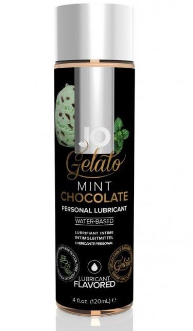 Лубрикант с ароматом мятного шоколада JO GELATO MINT CHOCOLATE - 120 мл. - System JO - купить с доставкой в Белгороде