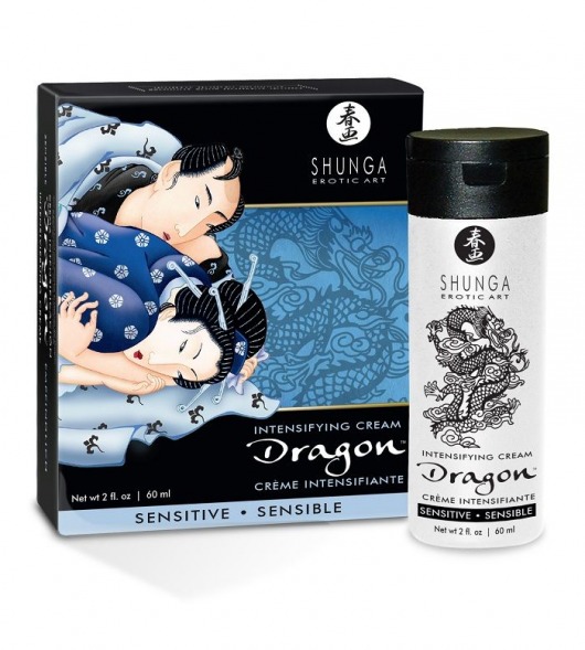 Интимный мужской крем SHUNGA DRAGON SENSITIVE - 60 мл. - Shunga - купить с доставкой в Белгороде