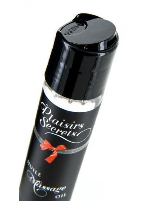 Массажное масло с ароматом кокоса Huile de Massage Gourmande Coco - 59 мл. - Plaisir Secret - купить с доставкой в Белгороде