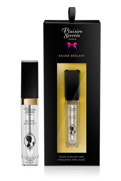 Стимулирующий блеск для губ Baiser Brulant Gloss Plaisirs Secrets - 7 мл. - Plaisir Secret - купить с доставкой в Белгороде