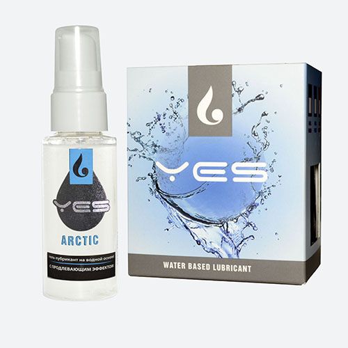 Интимный гель-лубрикант Yes Arctic с продлевающим эффектом - 30 мл. - Sitabella - купить с доставкой в Белгороде