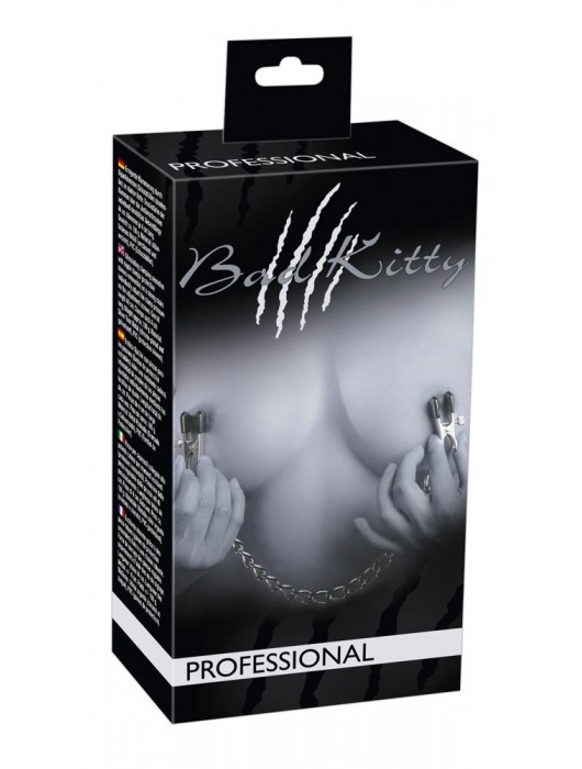 Металлические зажимы на соски Kette mit Klemmen с соединительной цепочкой - Orion - купить с доставкой в Белгороде