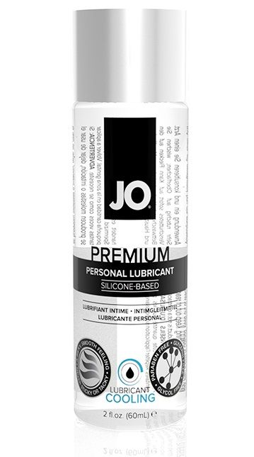 Охлаждающий лубрикант на силиконовой основе JO Personal Premium Lubricant Cooling - 60 мл. - System JO - купить с доставкой в Белгороде