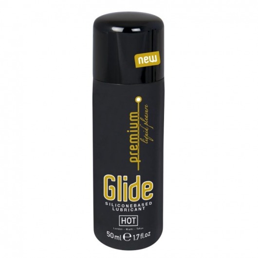 Интимный гель на силиконовой основе Premium Glide - 50 мл. - HOT - купить с доставкой в Белгороде