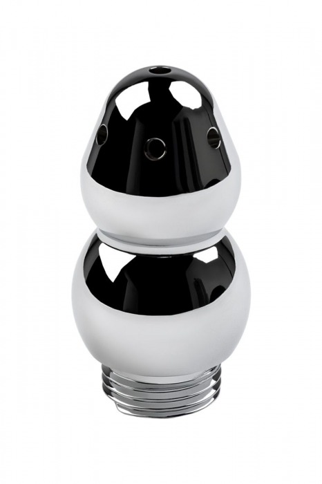 Металлический анальный душ с тремя насадками - ToyFa - купить с доставкой в Белгороде