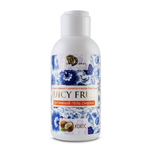 Интимный гель на водной основе JUICY FRUIT с ароматом кокоса - 100 мл. - БиоМед - купить с доставкой в Белгороде