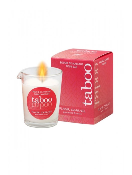 Массажное аромамасло с афродизиаками для женщин RUF Taboo Plaisir charnel - 60 гр. - RUF - купить с доставкой в Белгороде