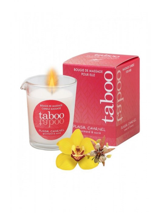 Массажное аромамасло с афродизиаками для женщин RUF Taboo Plaisir charnel - 60 гр. - RUF - купить с доставкой в Белгороде