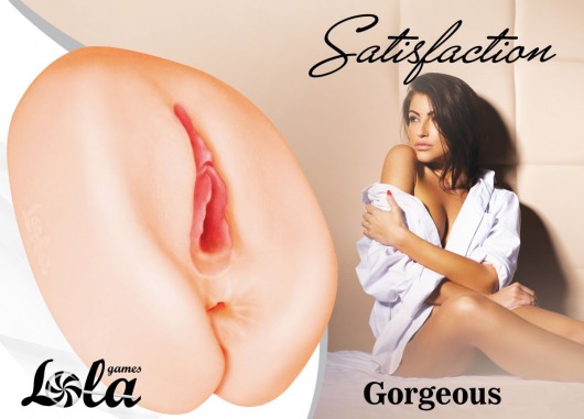 Мастурбатор с 2 тоннелями Satisfaction Gorgeous - Lola Games - в Белгороде купить с доставкой