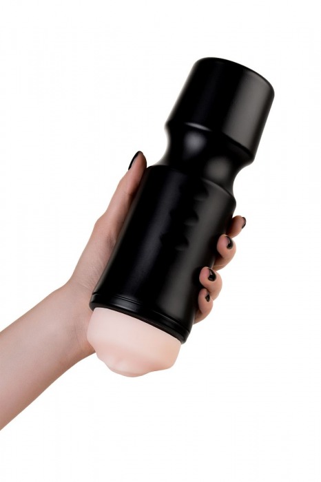 Мастурбатор-ротик A-Toys в черной колбе - A-toys - в Белгороде купить с доставкой