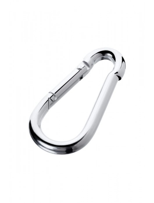 Серебристый карабин TOYFA Metal - ToyFa - купить с доставкой в Белгороде