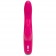 Розовый перезаряжаемый вибратор Rabbit Slimline Curve Rechargeable - 24 см. - Happy Rabbit купить в Белгороде с доставкой в Orgasmix.ru Розовый перезаряжаемый вибратор Rabbit Slimline Curve Rechargeable - 24 см. - Happy Rabbit