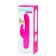 Розовый перезаряжаемый вибратор Rabbit Slimline Curve Rechargeable - 24 см. - Happy Rabbit купить в Белгороде с доставкой в Orgasmix.ru Розовый перезаряжаемый вибратор Rabbit Slimline Curve Rechargeable - 24 см. - Happy Rabbit