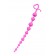 Розовая силиконовая анальная цепочка Long Sweety - 34 см. - ToyFa в Белгороде Розовая силиконовая анальная цепочка Long Sweety - 34 см. - ToyFa