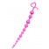 Розовая силиконовая анальная цепочка Long Sweety - 34 см. - ToyFa в Белгороде Розовая силиконовая анальная цепочка Long Sweety - 34 см. - ToyFa
