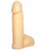Пустотелый фаллоимитатор телесного цвета - 16,7 см. - Джага-Джага купить с доставкой в интернет-магазине Orgasmix в Белгороде Пустотелый фаллоимитатор телесного цвета - 16,7 см. - Джага-Джага