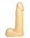 Пустотелый фаллоимитатор телесного цвета - 16,7 см. - Джага-Джага купить с доставкой в интернет-магазине Orgasmix в Белгороде Пустотелый фаллоимитатор телесного цвета - 16,7 см. - Джага-Джага