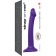 Фиолетовый фаллоимитатор-насадка Strap-On-Me Dildo Dual Density size S - 17 см. - Strap-on-me - купить с доставкой в Белгороде