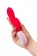 Красный вибратор с клиторальным отростком Petunia - 19 см. - ToyFa купить в Белгороде с доставкой в Orgasmix.ru Красный вибратор с клиторальным отростком Petunia - 19 см. - ToyFa
