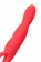 Розовый вибратор для точки G с двигающейся головкой Carnation - 19 см. - ToyFa