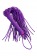 Сиреневый флоггер из веревки Theatre - 48,5 см. - ToyFa - купить с доставкой в Белгороде