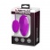 Лиловое виброяйцо с удобным пультом управления вибрацией - Baile в Белгороде Лиловое виброяйцо с удобным пультом управления вибрацией - Baile