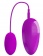 Лиловое виброяйцо с удобным пультом управления вибрацией - Baile в Белгороде Лиловое виброяйцо с удобным пультом управления вибрацией - Baile